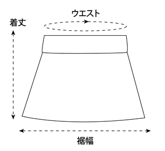 スカートの画像